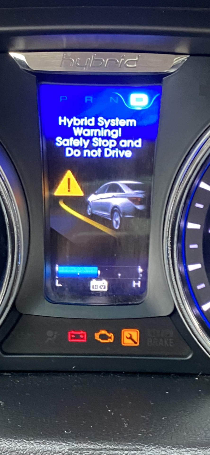 Hybrid system Warning! Что делать? — DRIVE2