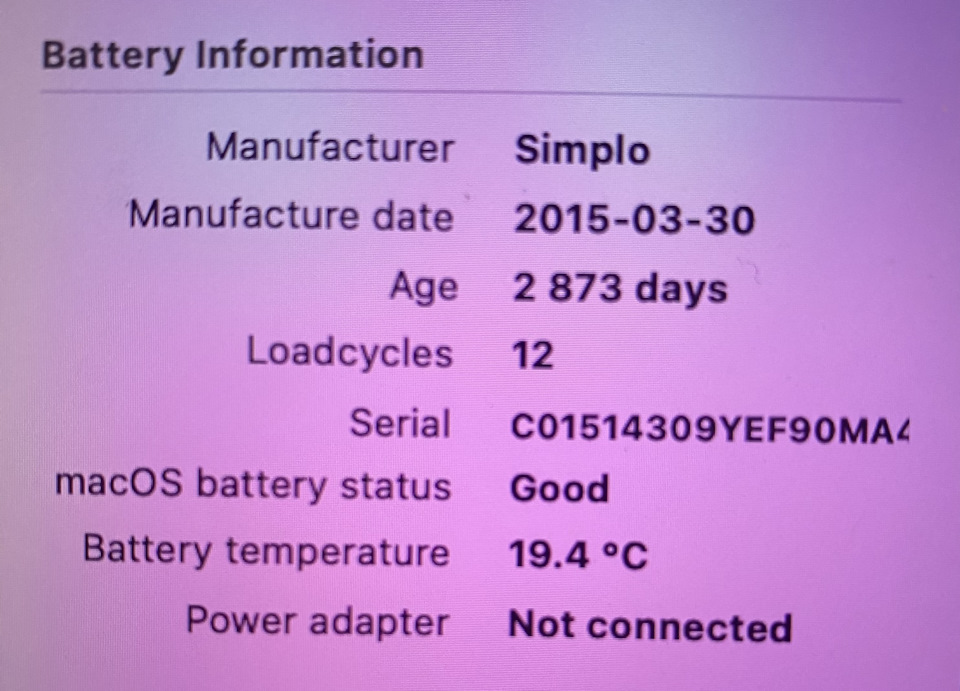 Проблема с аккумулятором Макбука после замены. — Сообщество «Apple Club ...