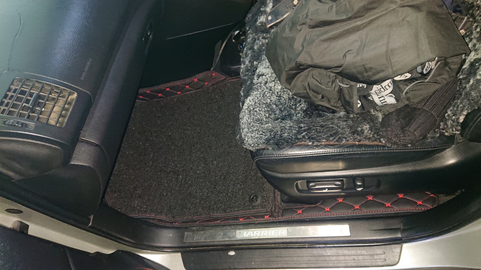 Коврики в салон — Toyota Harrier (2G), 2,4 л., 2003 года | аксессуары ...