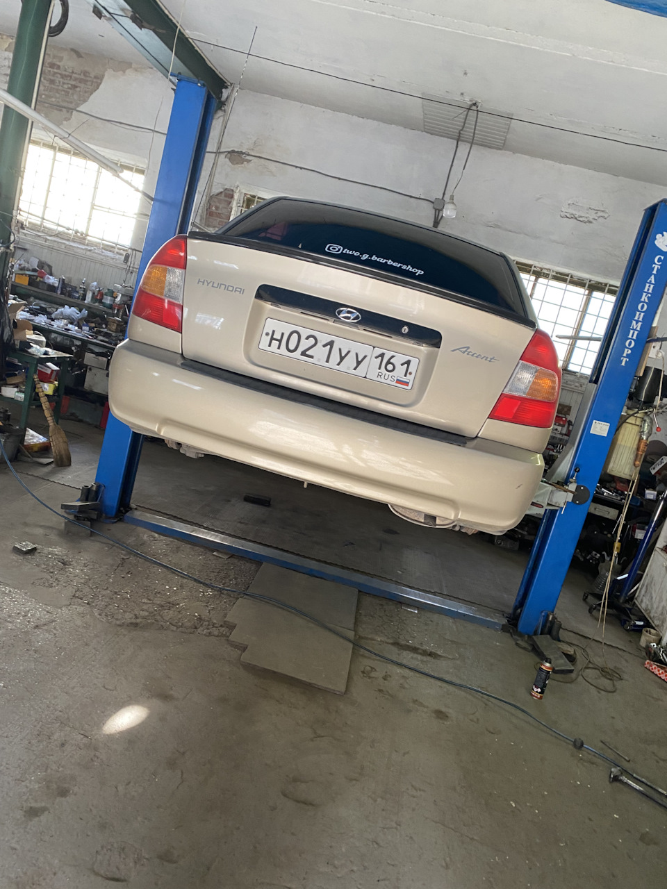 20 Прощай глухой стук сзади и фсо — Hyundai Accent (2G), 1,6 л, 2007 года |  визит на сервис | DRIVE2