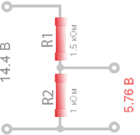 5в в 3.3. Делитель напряжения 12в 5в схема. Делитель напряжения на резисторах схема подключения. Понизить напряжение с 5 до 3 вольт резистором. Схема подключения переменного резистора 12 вольт.