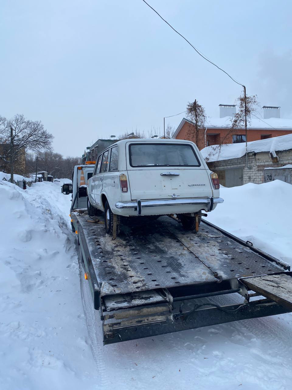 Переезд в кузовной цех — Lada 2102, 1,2 л, 1973 года | кузовной ремонт |  DRIVE2