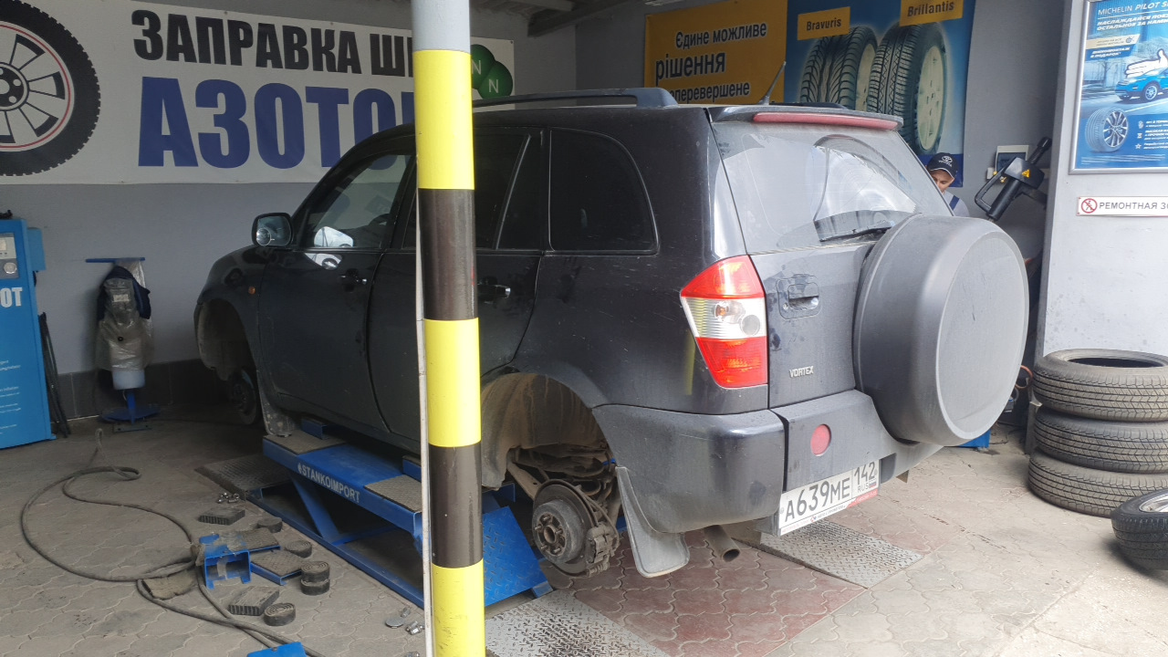 Chery Tiggo 1.8 бензиновый 2011 | Vortex Tingo на DRIVE2