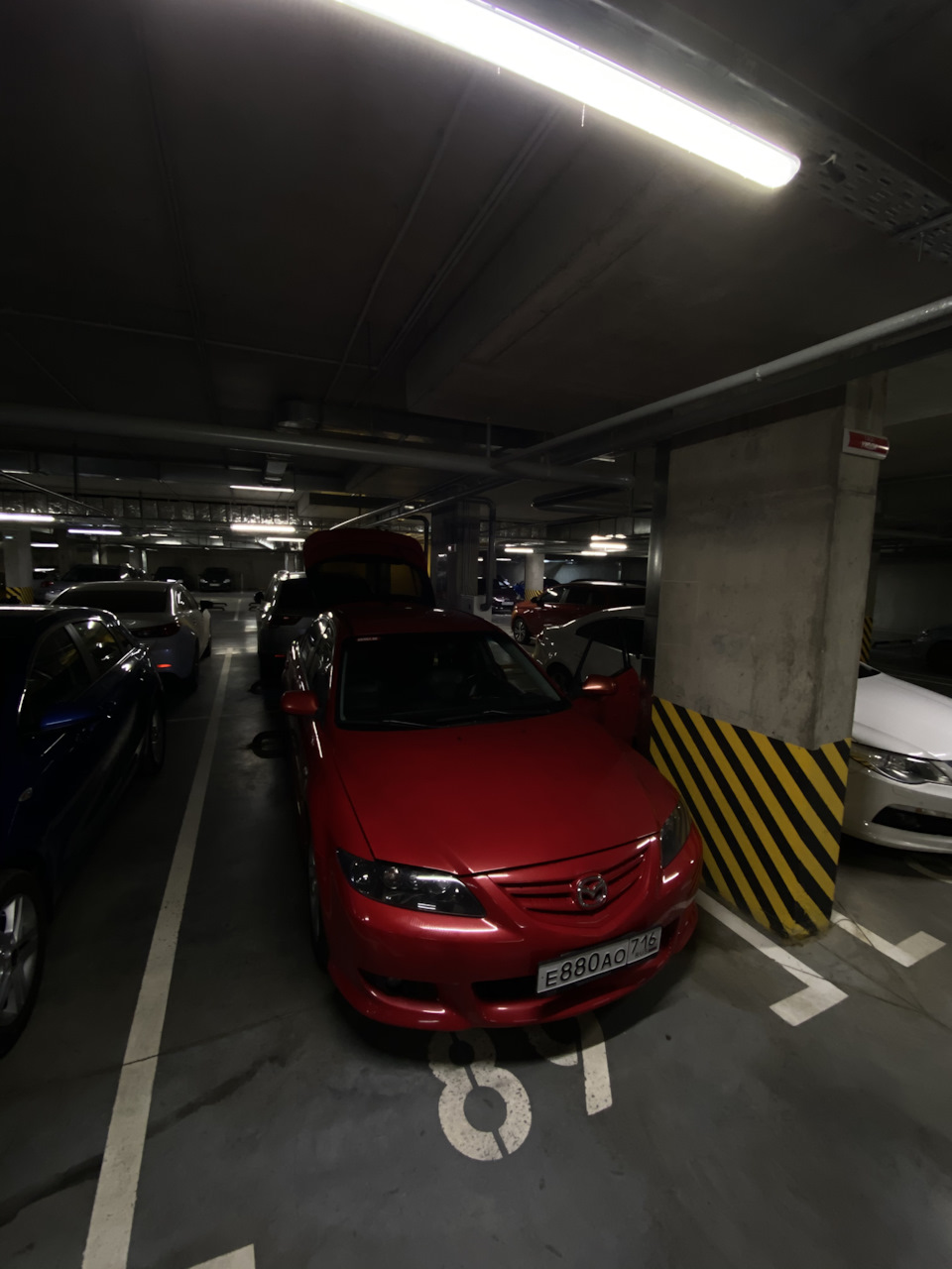 Сигналка Старлайн А93 с автозапуском — Mazda 6 (1G) GG, 2 л, 2005 года ...