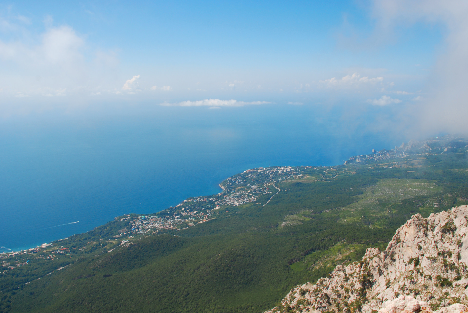 Алупка Крым гора ай Петри