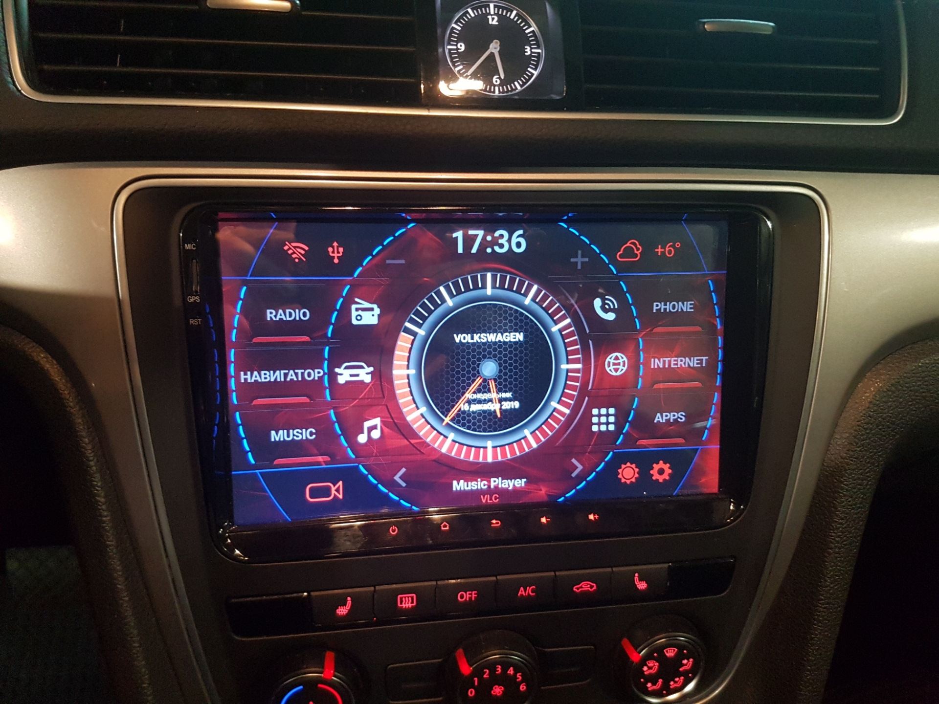 Замена головного устройства +камера заднего вида — Volkswagen Passat US ...