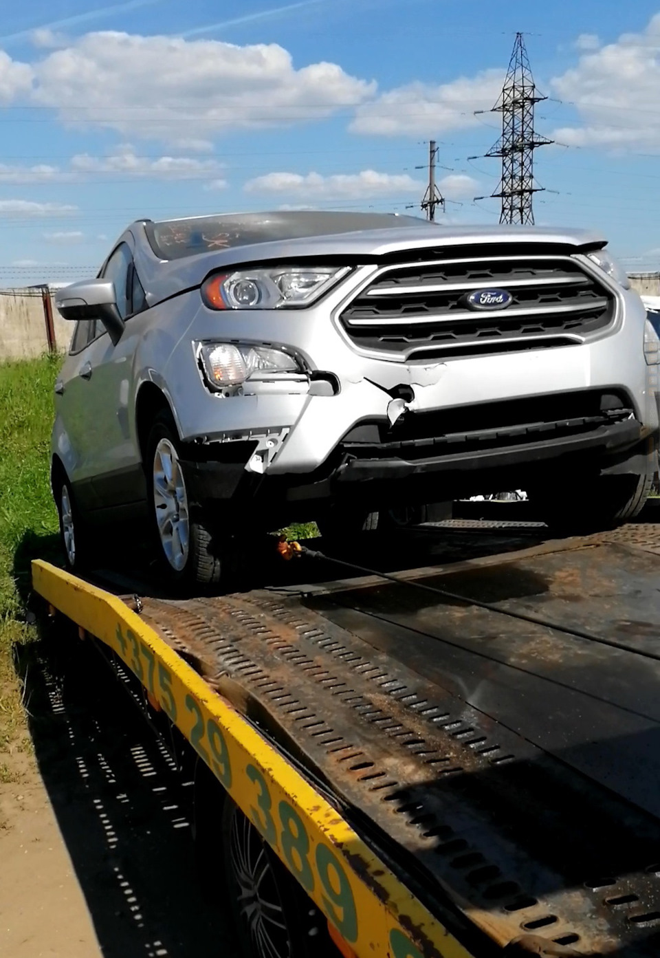 Приплыл, забрали, поехали ) — Ford EcoSport, 1 л, 2018 года | покупка  машины | DRIVE2