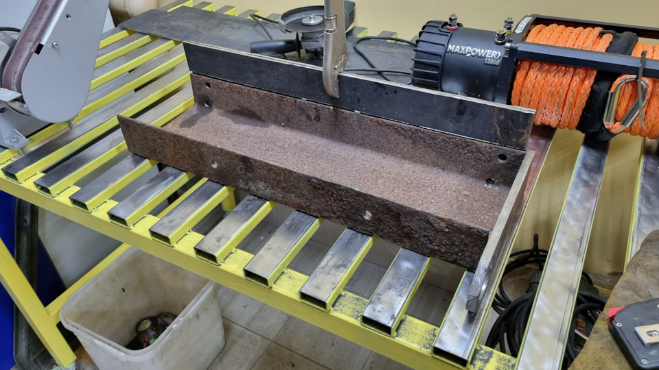 Делаем корзину для лебёдки в корму УАЗ 469 (часть проекта) — УАЗ 469, 2 ...