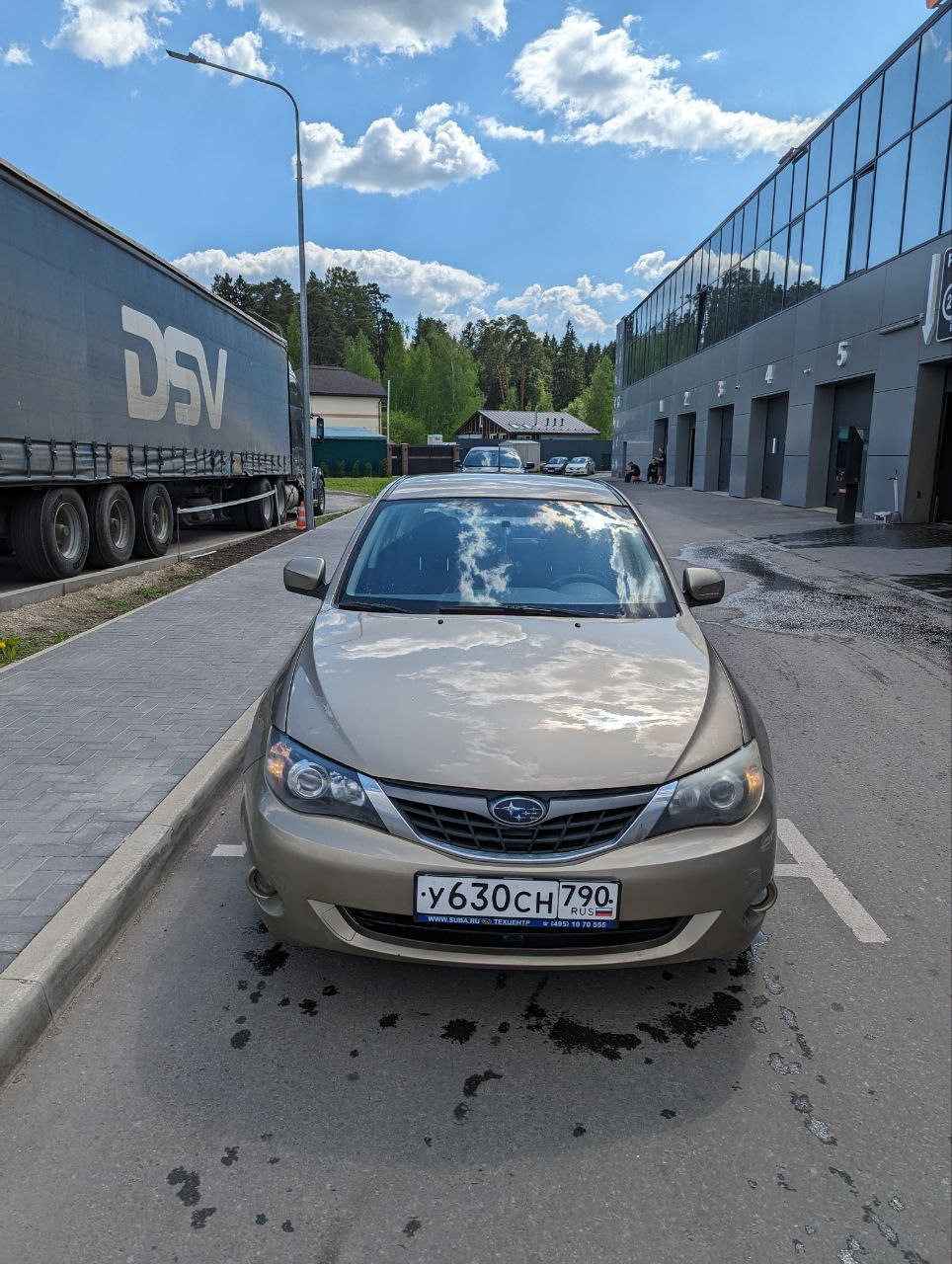 Так совпало. — Subaru Impreza (GE, GH), 2 л, 2008 года | продажа машины |  DRIVE2