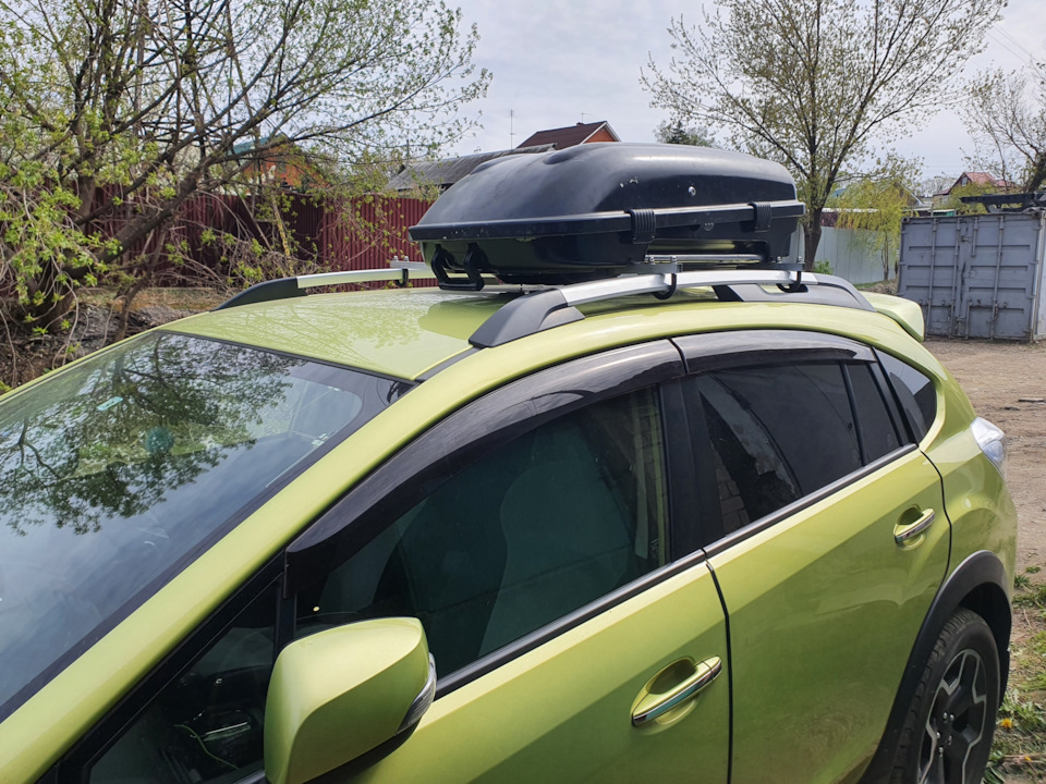 Поперечины своими руками. Автобокс. — Subaru XV (1G), 2 л., 2014 года ...