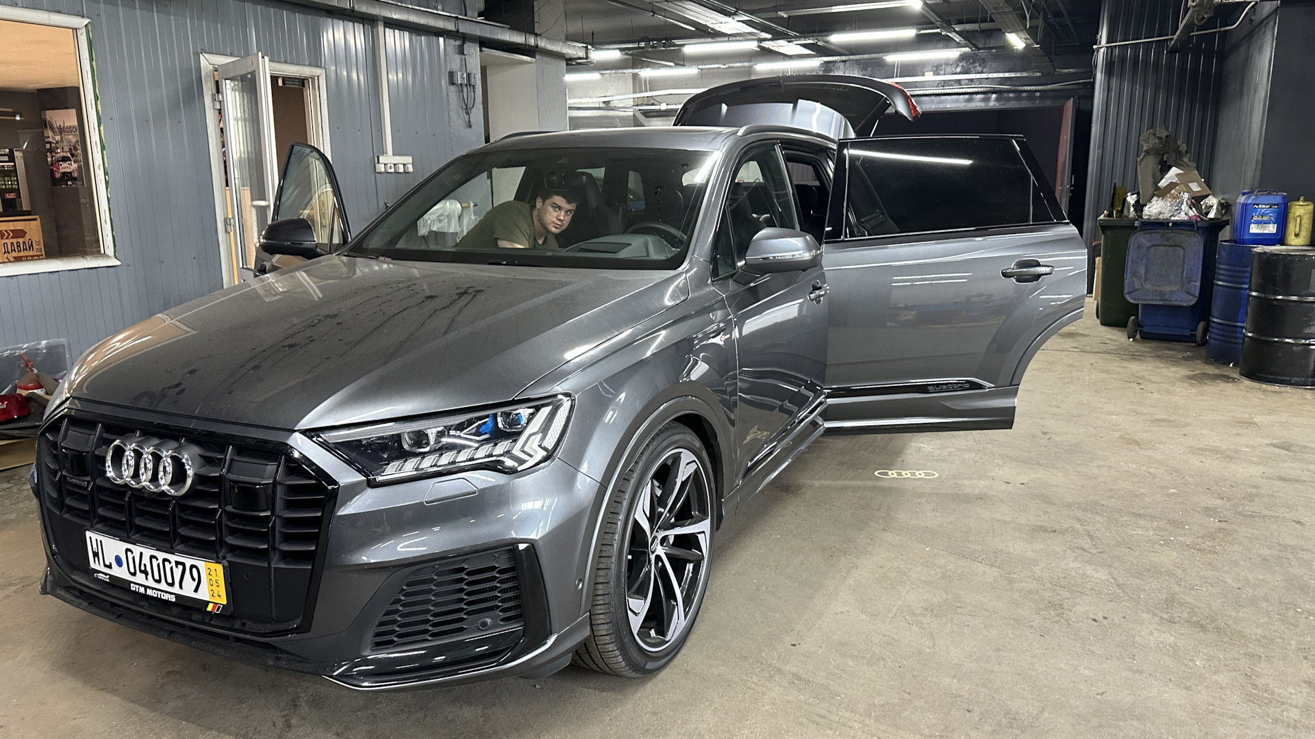 Первая встреча. — Audi Q7 (2G), 3 л, 2019 года | покупка машины | DRIVE2