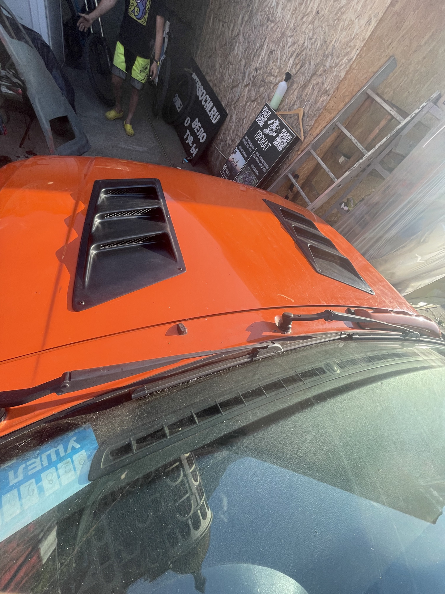 Жабры в капот — УАЗ Patriot, 2,7 л, 2019 года | аксессуары | DRIVE2