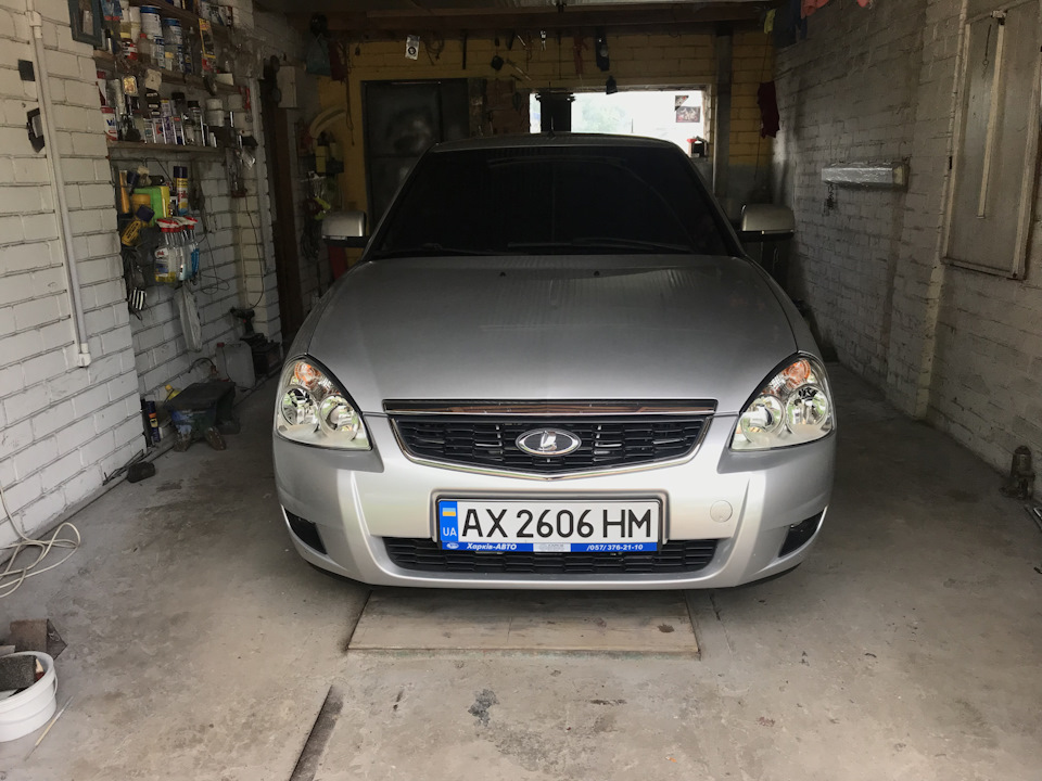 Подключение ПТФ Bosh и ништячёк с AliExpress — Lada Приора седан, 1,6 л ...