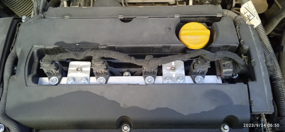 Модуль зажигания — дроссельная заслонка. — Opel Zafira B, 1,8 л, 2007 ...