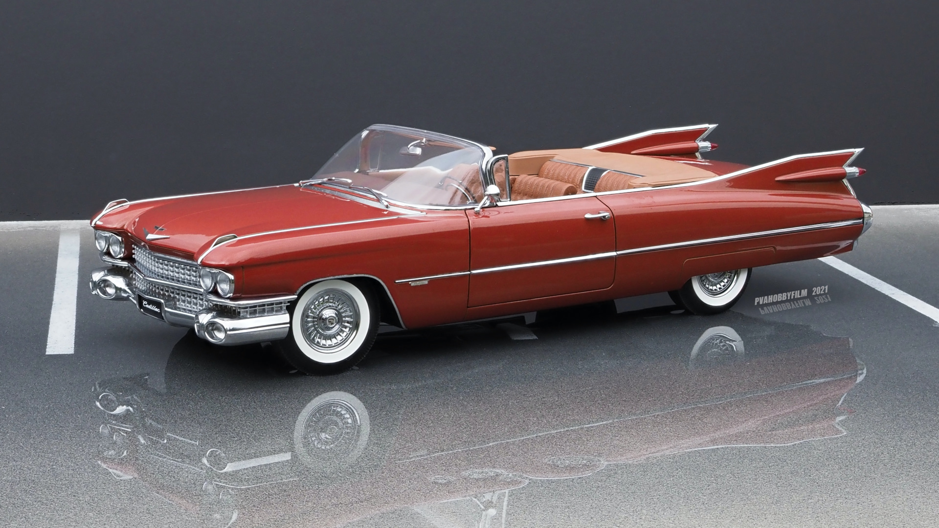 Autoart CADELLAC SERIES 62 1/18（赤） 1/18 キャデラック