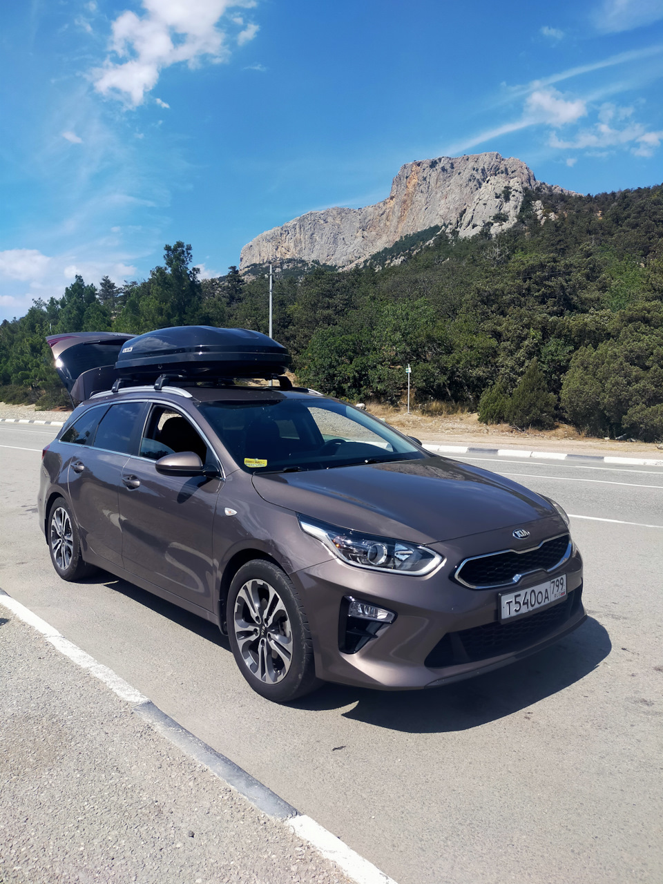 Москва-Краснодар-Крым (Ялта) и обратно в Москву — KIA Ceed SW (3G), 1,6 л,  2019 года | путешествие | DRIVE2