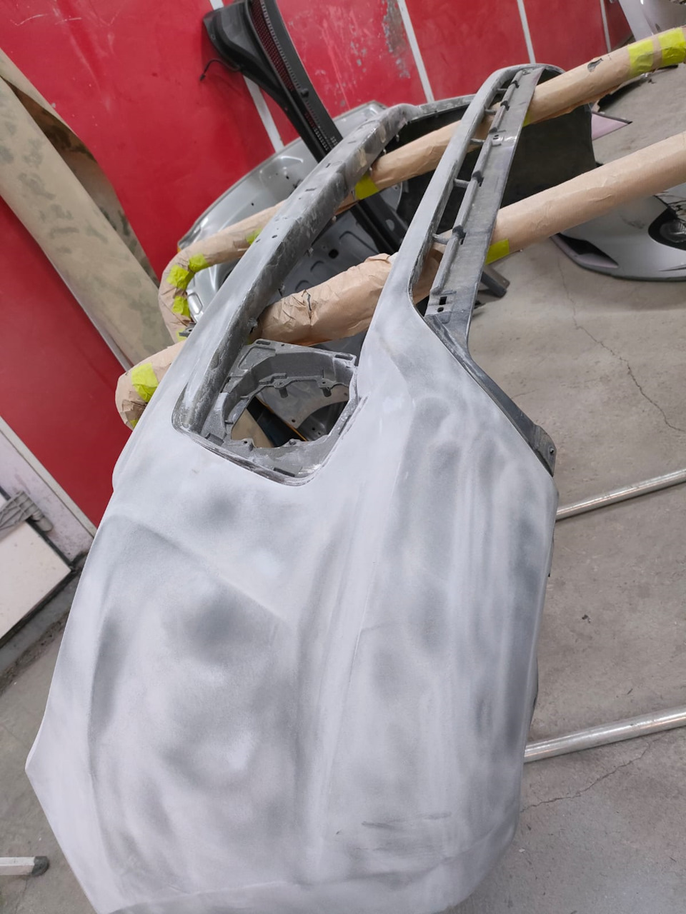 бампер оказался цел и невридим — Mitsubishi L200 (5G)