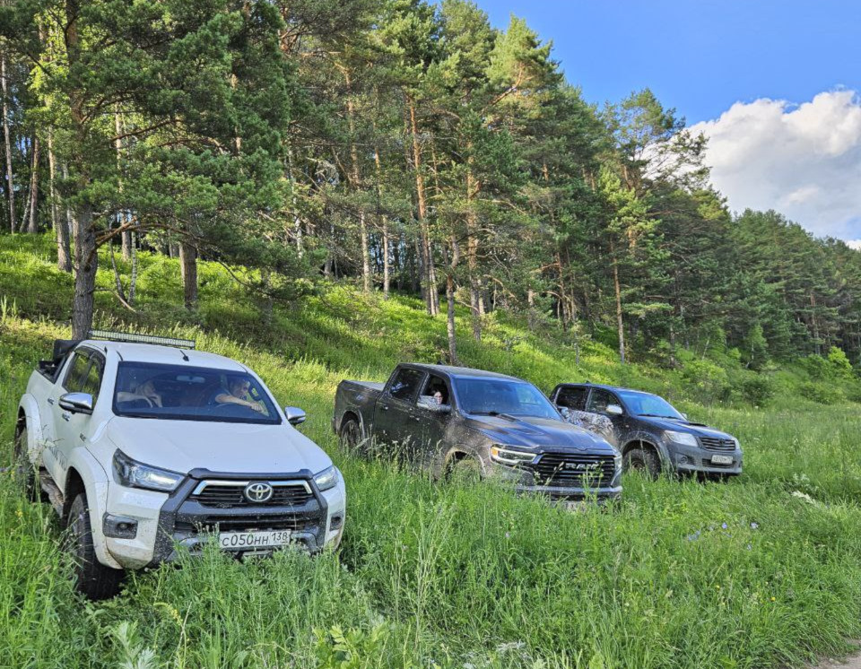 Мы нашли отличие подвески ARB от РИФ — Toyota Hilux (8G), 2,4 л, 2015 ...