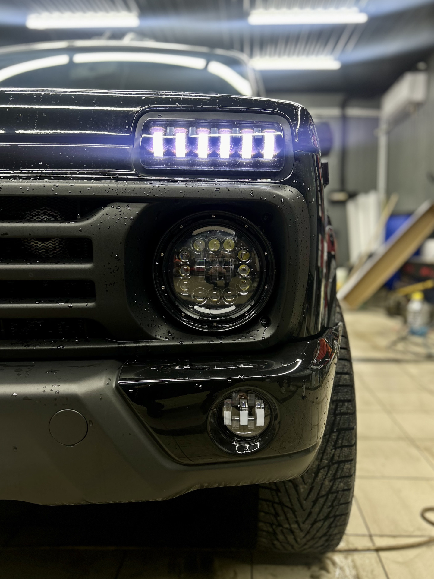 Urban бампера и LED оптика — Lada 4x4 3D, 1,7 л, 2024 года | стайлинг |  DRIVE2