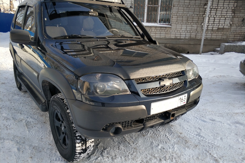 Спойлер на капот Нива Шевроле — завершение разработки — Chevrolet Niva ...