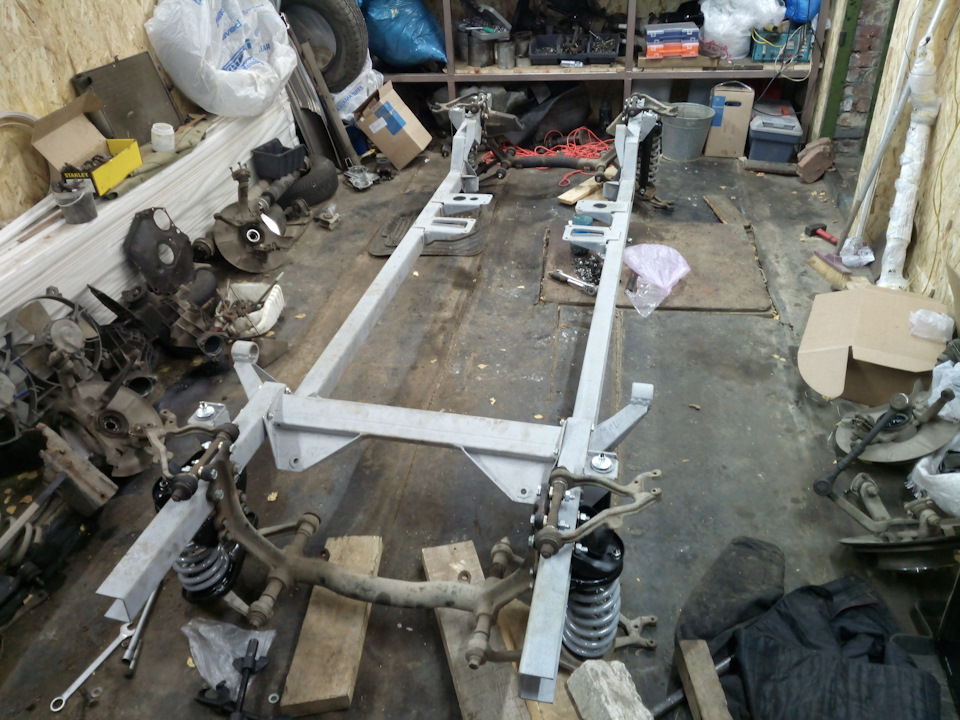 Рама — Lada Тарзан (210934), 1,7 л, 2000 года | своими руками | DRIVE2