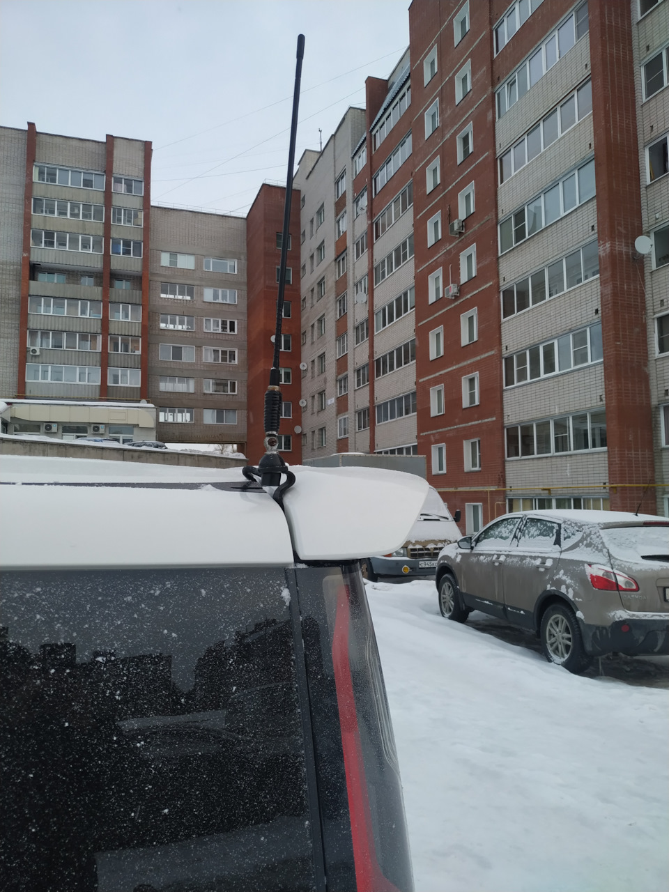 Кронштейн для антенны СИ-БИ рации — Honda Stepwgn (5G), 1,5 л, 2016 ...