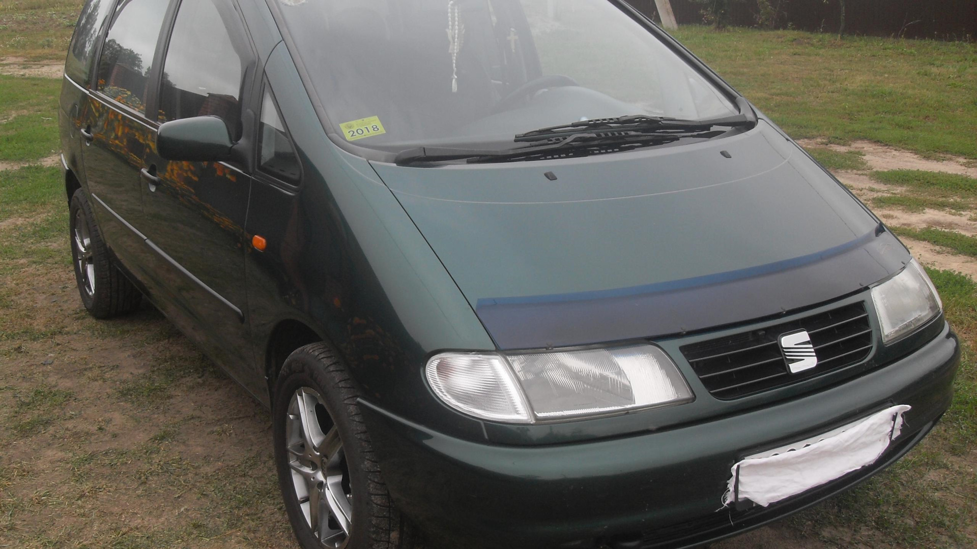 SEAT Alhambra 2.0 бензиновый 1998 | Зелёная Ольха 2.0i ADY на DRIVE2