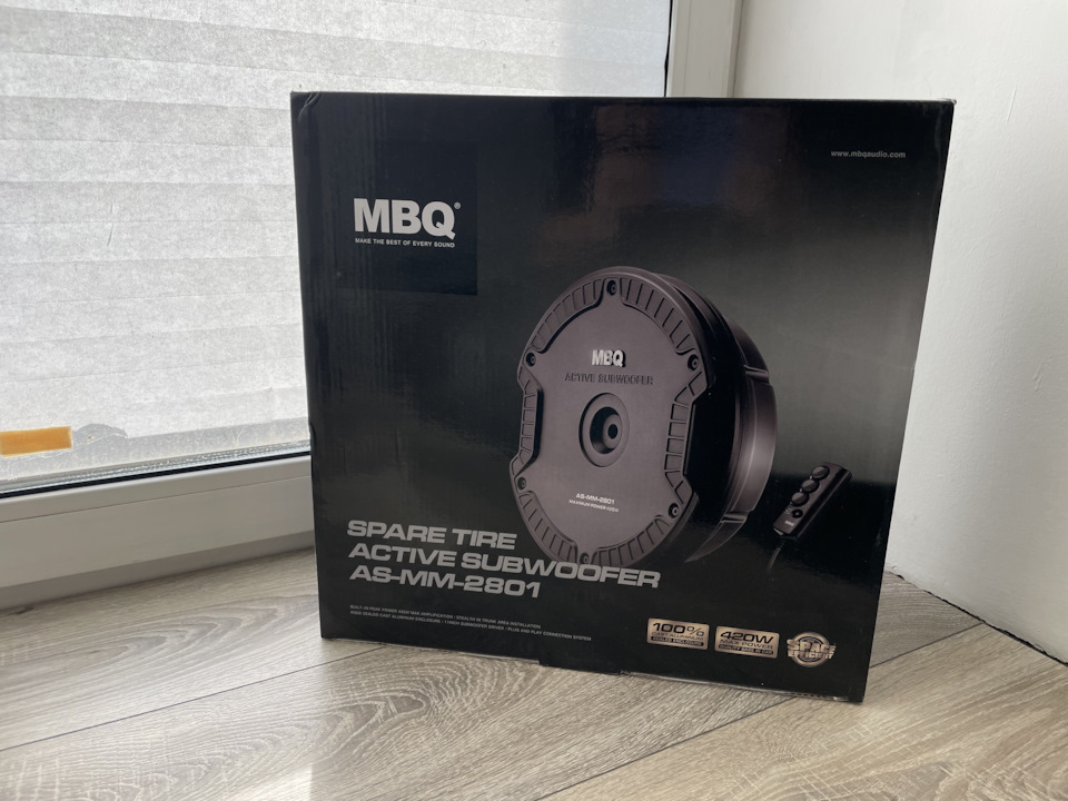 Бас без хлопот: обзор сабвуфера MBQ AS-MM-2801 — DRIVE2