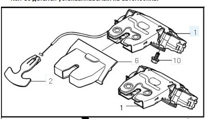 3. Ремонт багажника ( кнопка, замок, коса проводки) — Volvo S40 (2G), 2 ...