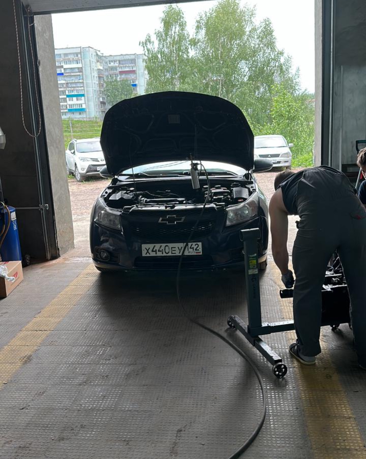 10. Промывка топливной системы — Chevrolet Cruze (1G), 1,6 л, 2011 года ...