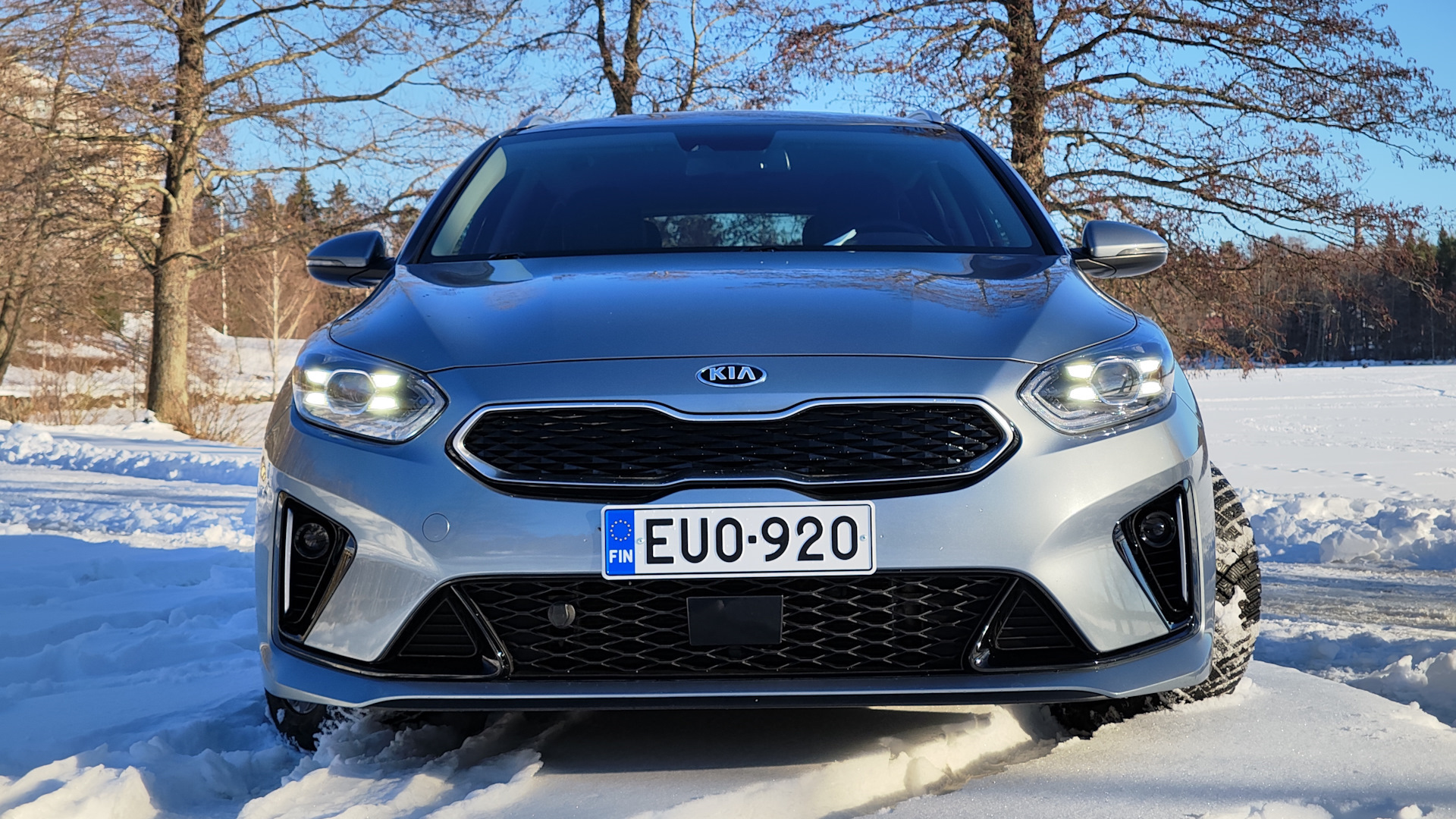 Kia Ceed gt line бампер