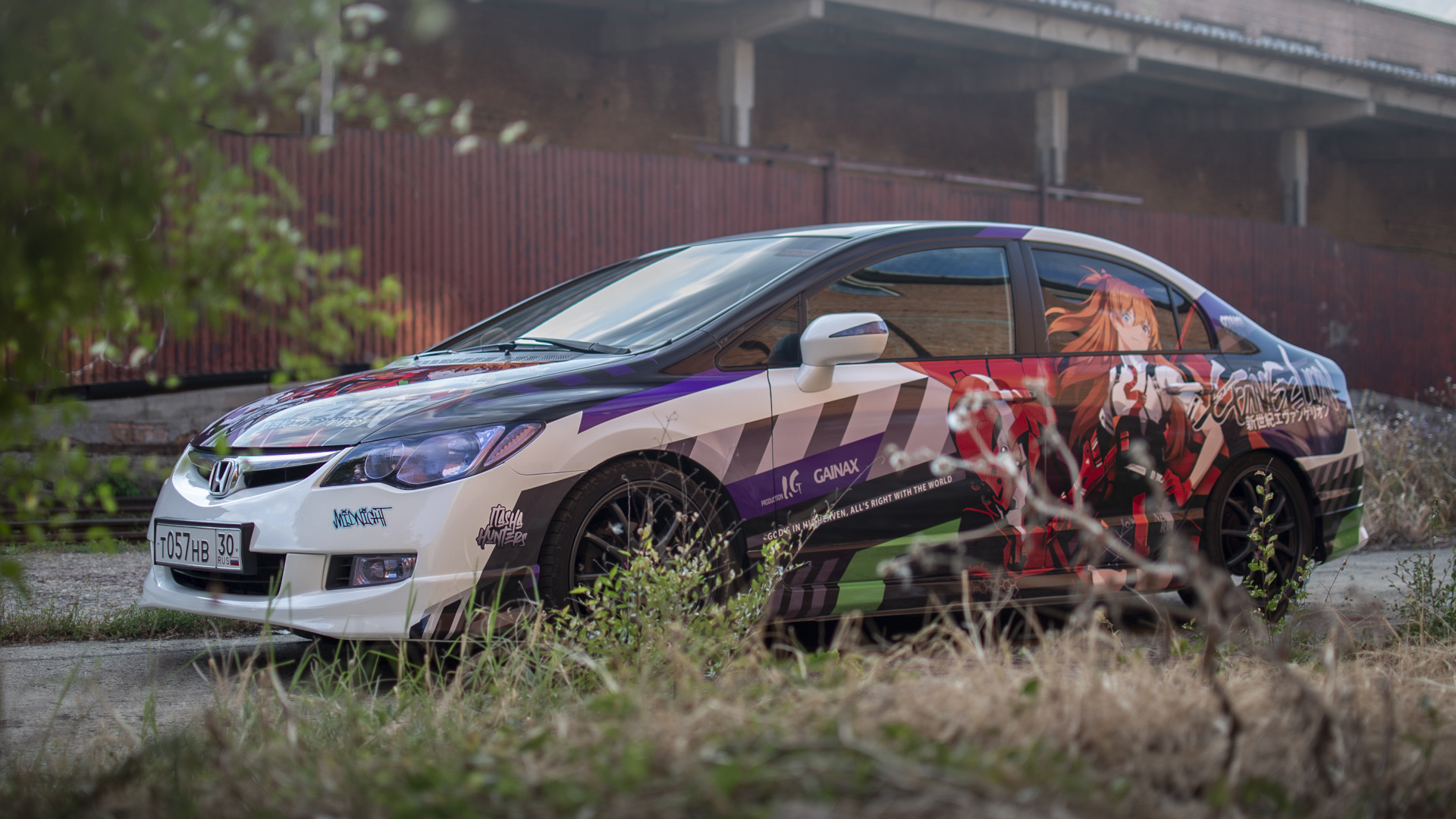 Honda Civic 4D (8G) 1.8 бензиновый 2008 | Itasha Edition на DRIVE2