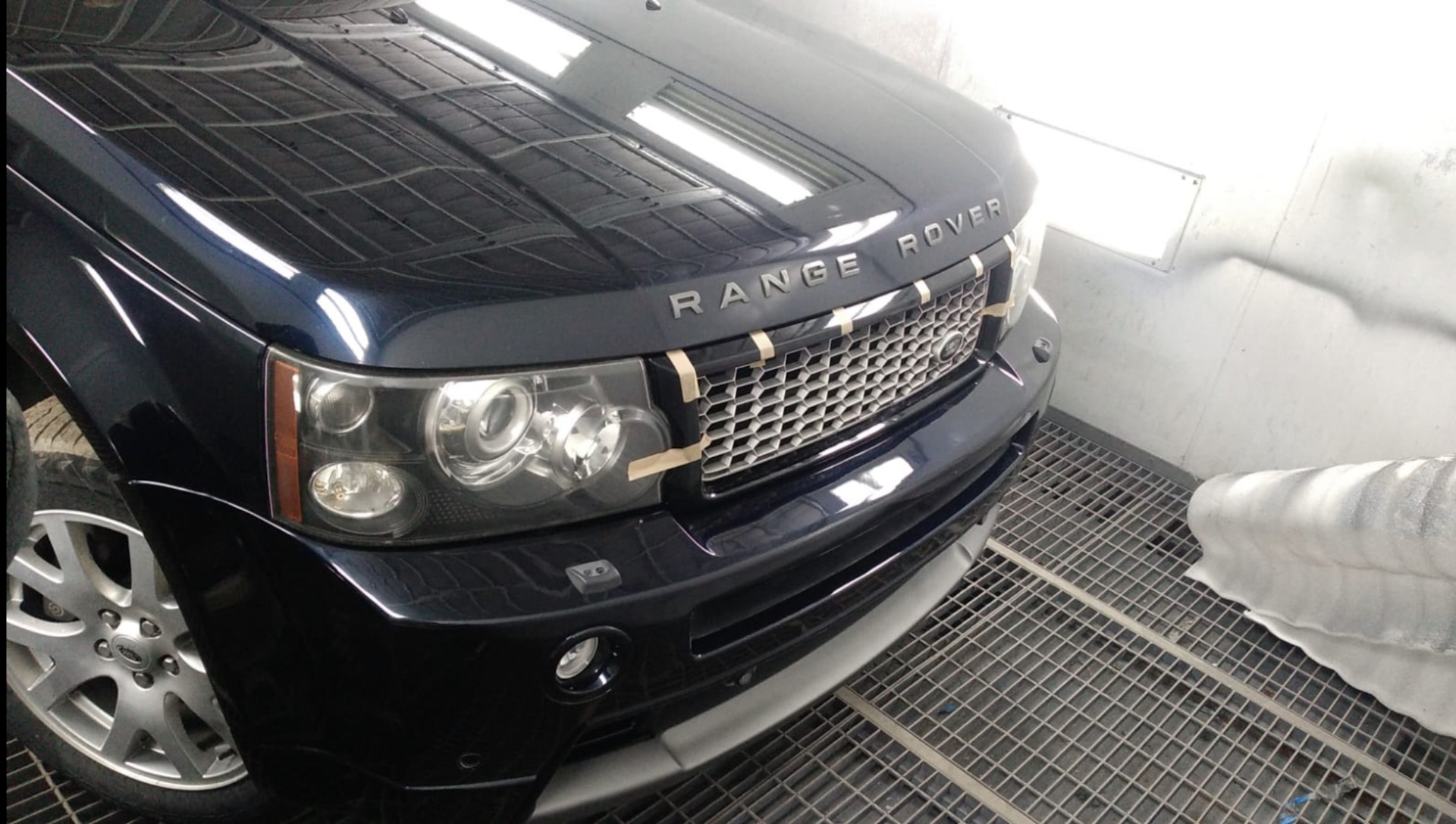 Реставрация завершена — Land Rover Range Rover Sport (1G), 4,2 л, 2008 года  | кузовной ремонт | DRIVE2