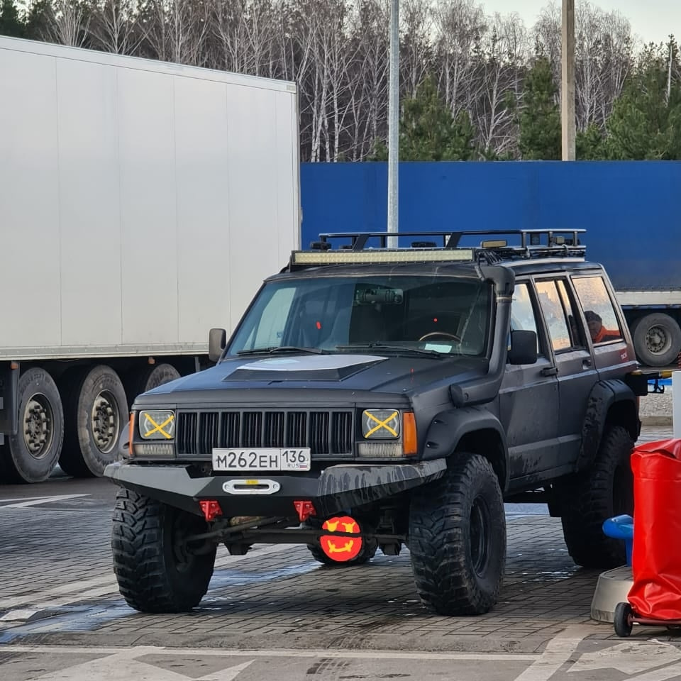 Мы всё строим и строим наш Кирпич — Jeep Cherokee (XJ), 4 л, 1996 года |  другое | DRIVE2