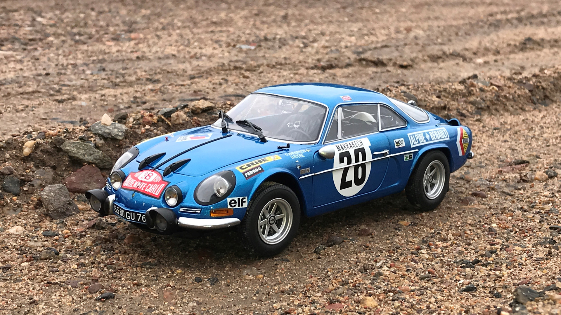 Renault Alpine a110 Evangelion