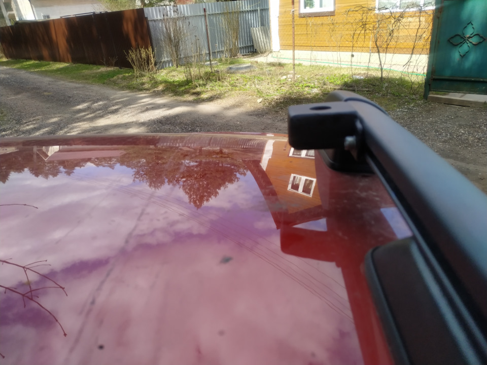 Крепление под Си-Би антенну! — Renault Logan Stepway, 1,6 л, 2019 года ...