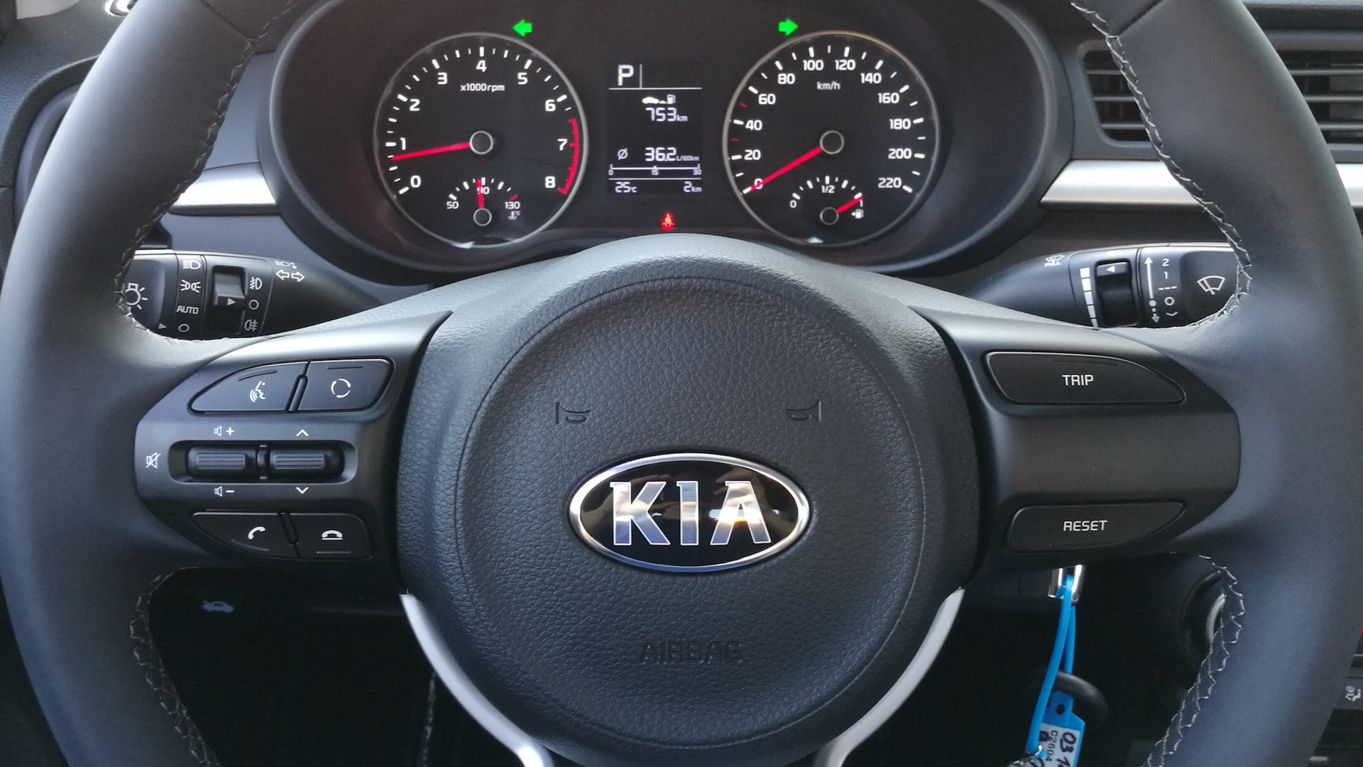 KIA Rio (4G) 1.6 бензиновый 2019 | Tony Stark на DRIVE2