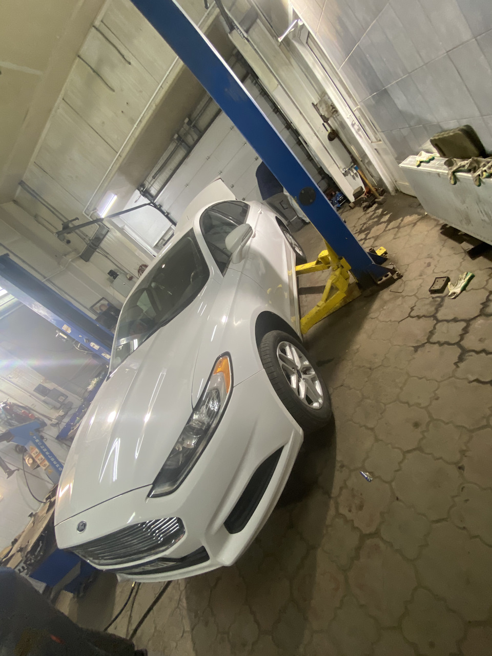 Замена масла в коробке + переобувка — Ford Fusion (America) (2G), 2,5 л ...