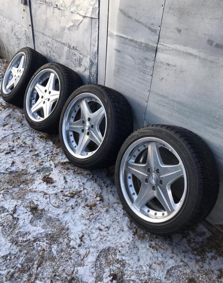 Кованые диски Work Euroline 8Jx18 ET30 5x114,3 на Toyota Aristo (II ...
