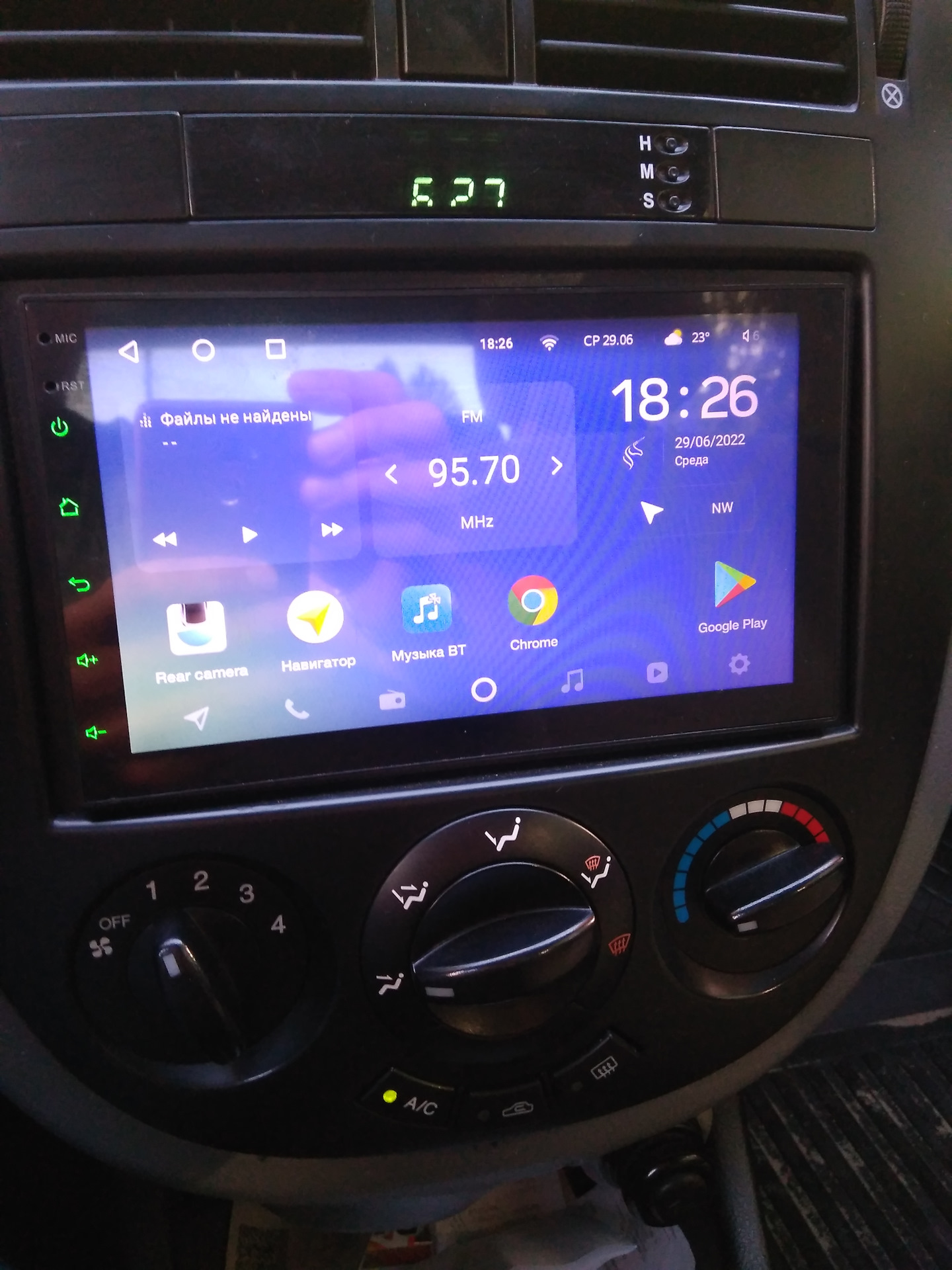 Установка кондиционера шевроле лацетти — Chevrolet Lacetti Sedan, 1,8 л ...