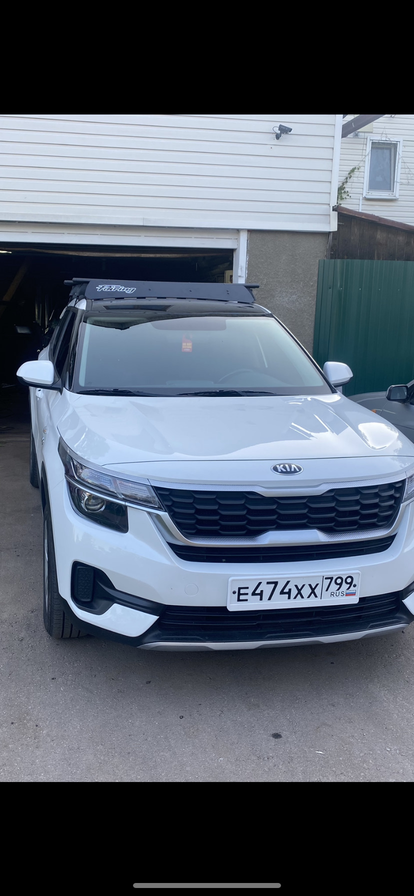 Фейринг, багажник на крышу. — KIA Seltos, 1,6 л, 2020 года | аксессуары ...