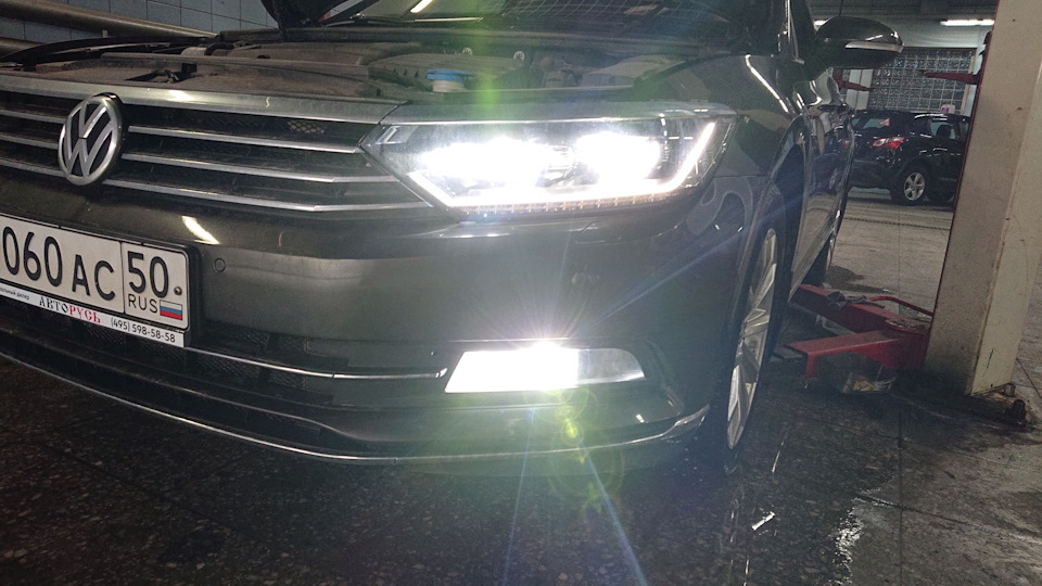 Led вместо ксенона passat b7