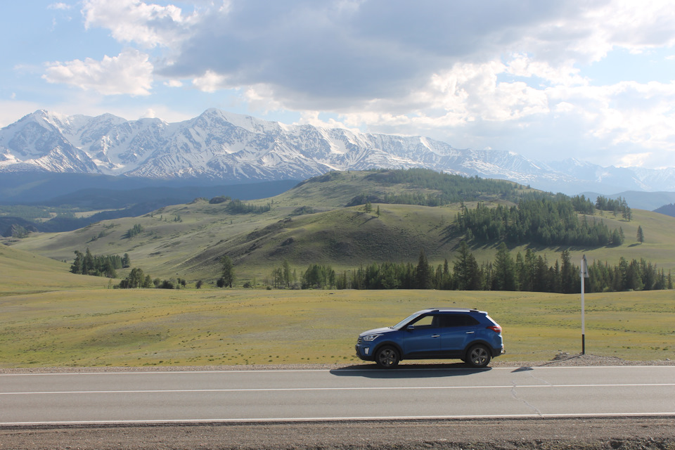 Горный хребет. — Hyundai Creta (1G)