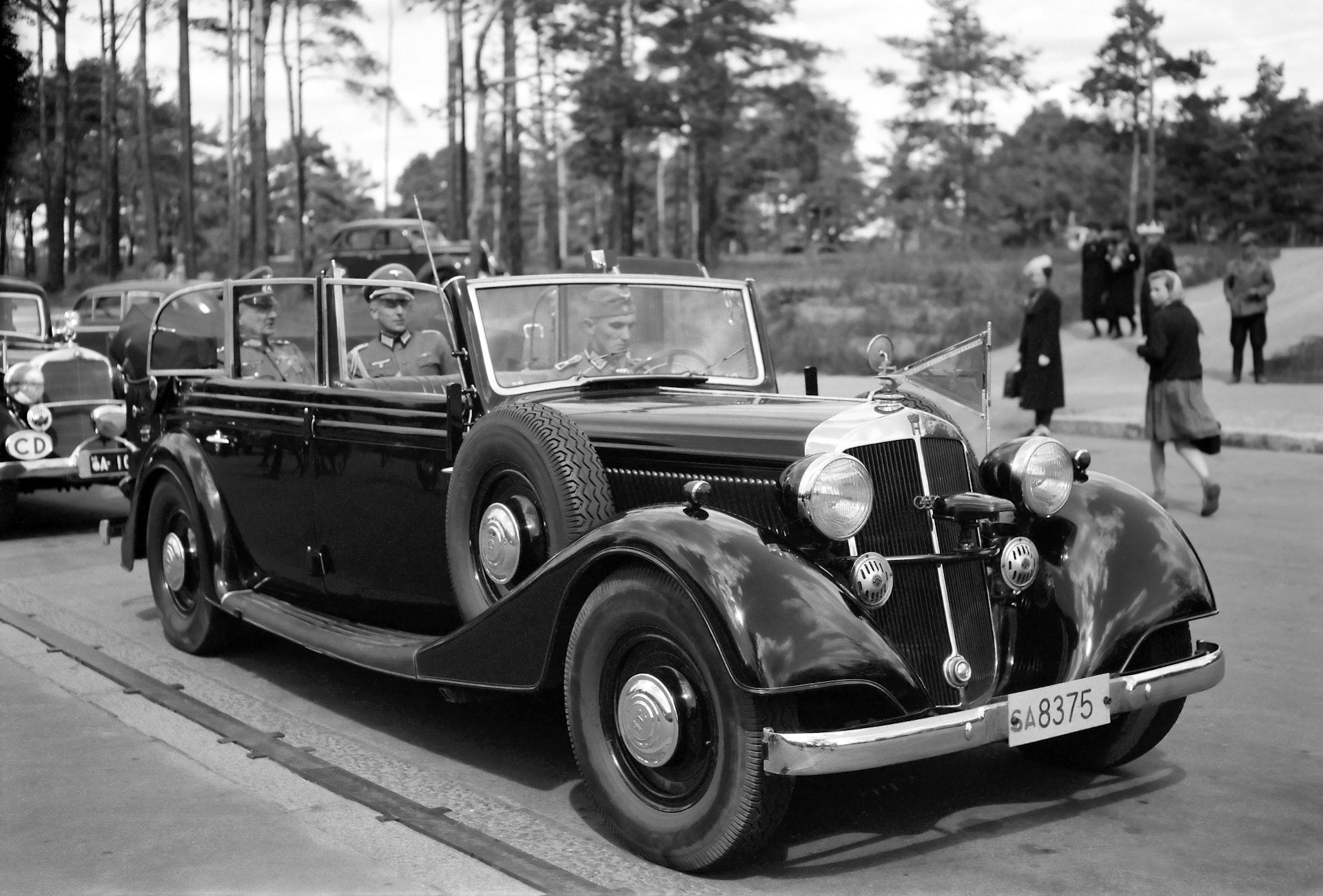 Немецкий автомобиль Horch 1937