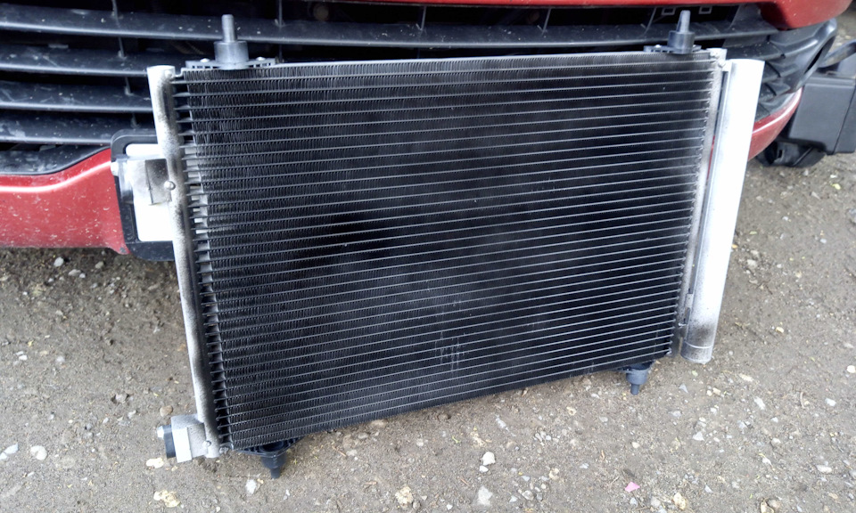 Кондиционер, замена радиатора и заправка. — Citroen C4 (1G), 1,6 л ...