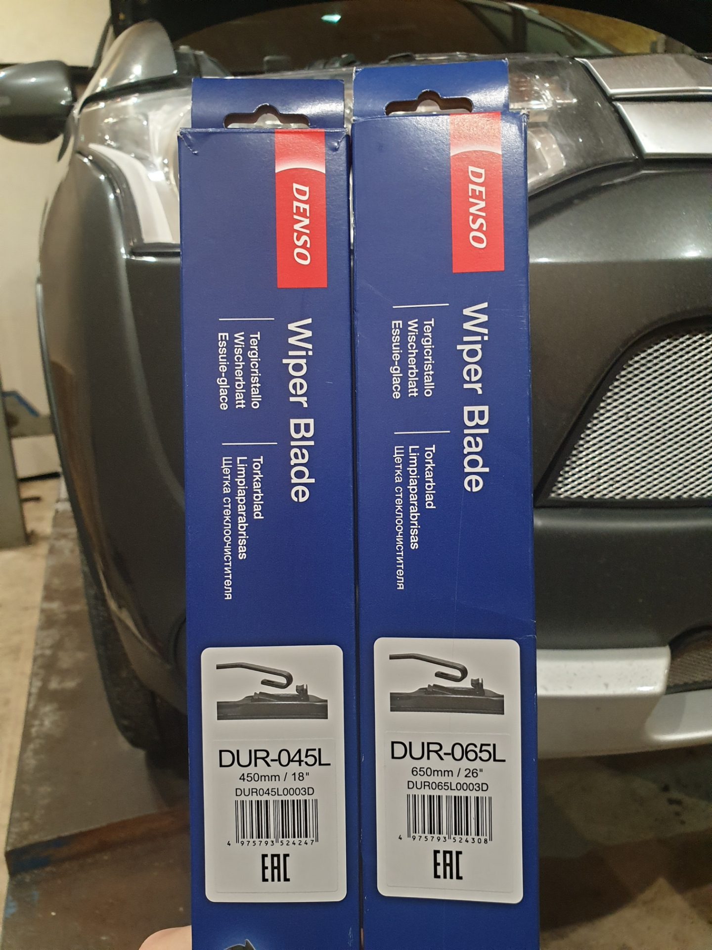 Гибридные щетки очистителя Denso — Mitsubishi Outlander (3G), 2,4 л ...