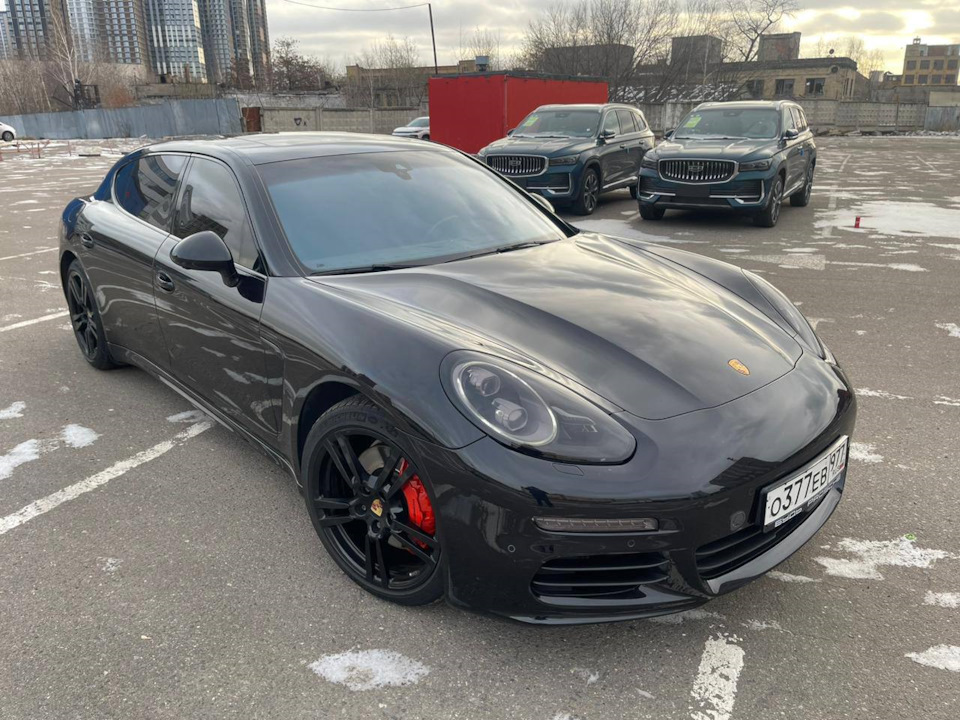 Porsche Panamera 2013 Black