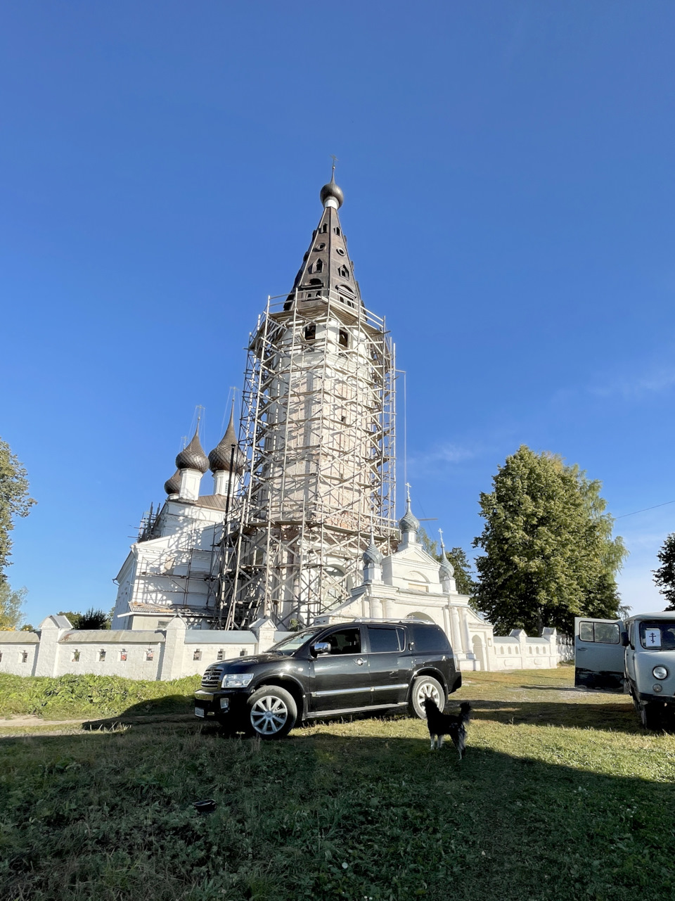 Путешествие на Infiniti QX56. Село Кощеево. Ивановская область. — Infiniti  QX56 (1G), 5,6 л, 2008 года | путешествие | DRIVE2