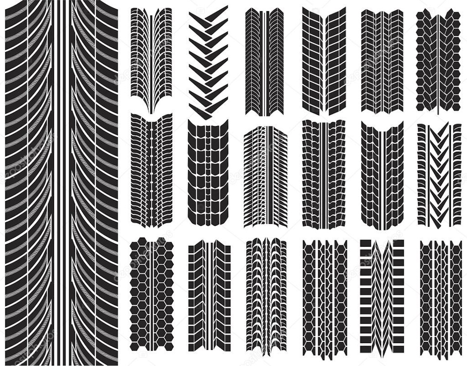 Рисунок протектора шины определяет