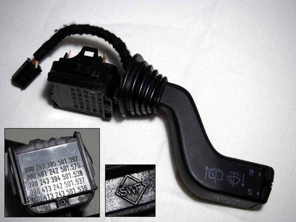 2. Разборка/сборка правого подрулевого переключателя с кнопками ...